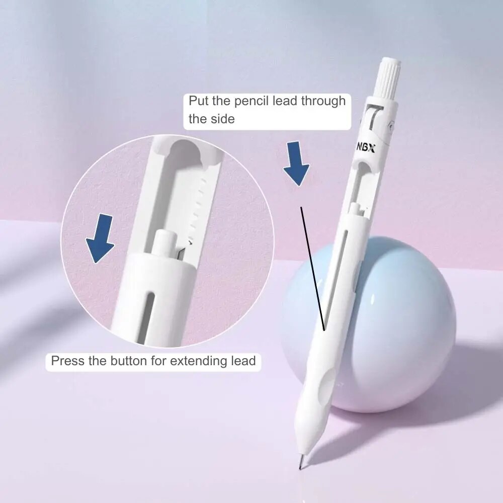 Morceau de stylo boussole, outil à double usage pour dessin et écriture, papeterie de bureau et d'étude