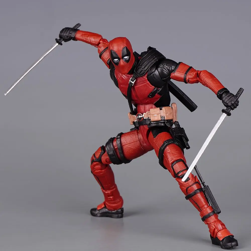 Deadpool & wolverine figura de ação x-men conjunta móvel novos mutantes wilson quadrinhos wade conjunta modelo móvel filme brinquedos para crianças