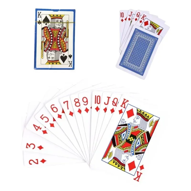 1–100 Stück Poker-Set für Erwachsene – 54-Karten-Poker-Landhausdeck für Soha Bridge Entertainment
