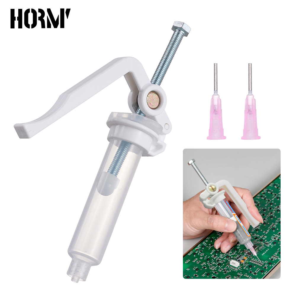 Booster de pasta de soldadura, aguja de aceite de soldadura, extrusora de barril, pistola de pegamento para reparación de placa de circuito, herramienta de propulsión, accesorios de soldadura