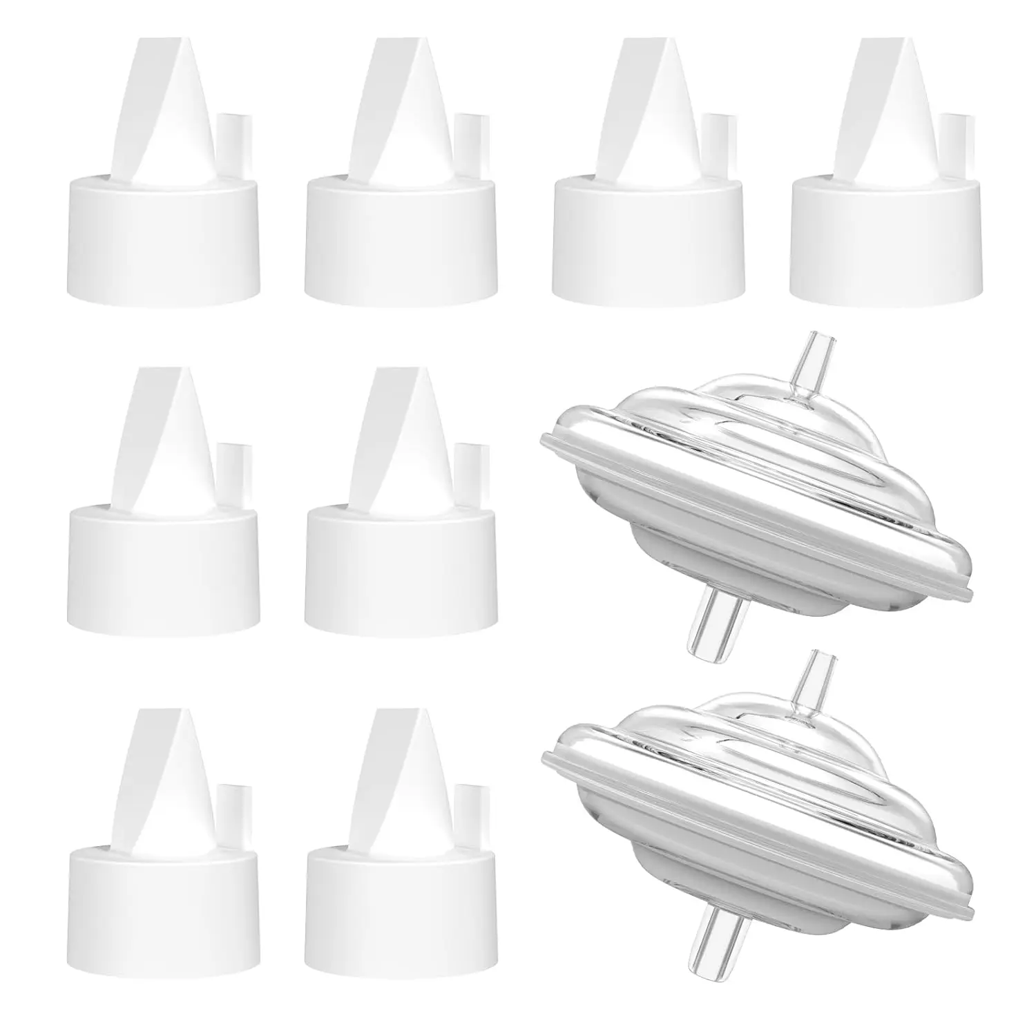 Protetor de refluxo, tubulação e válvulas de bico de pato, peça de substituição da bomba compatível com peças de reposição Spectra S1/S2/9Plus