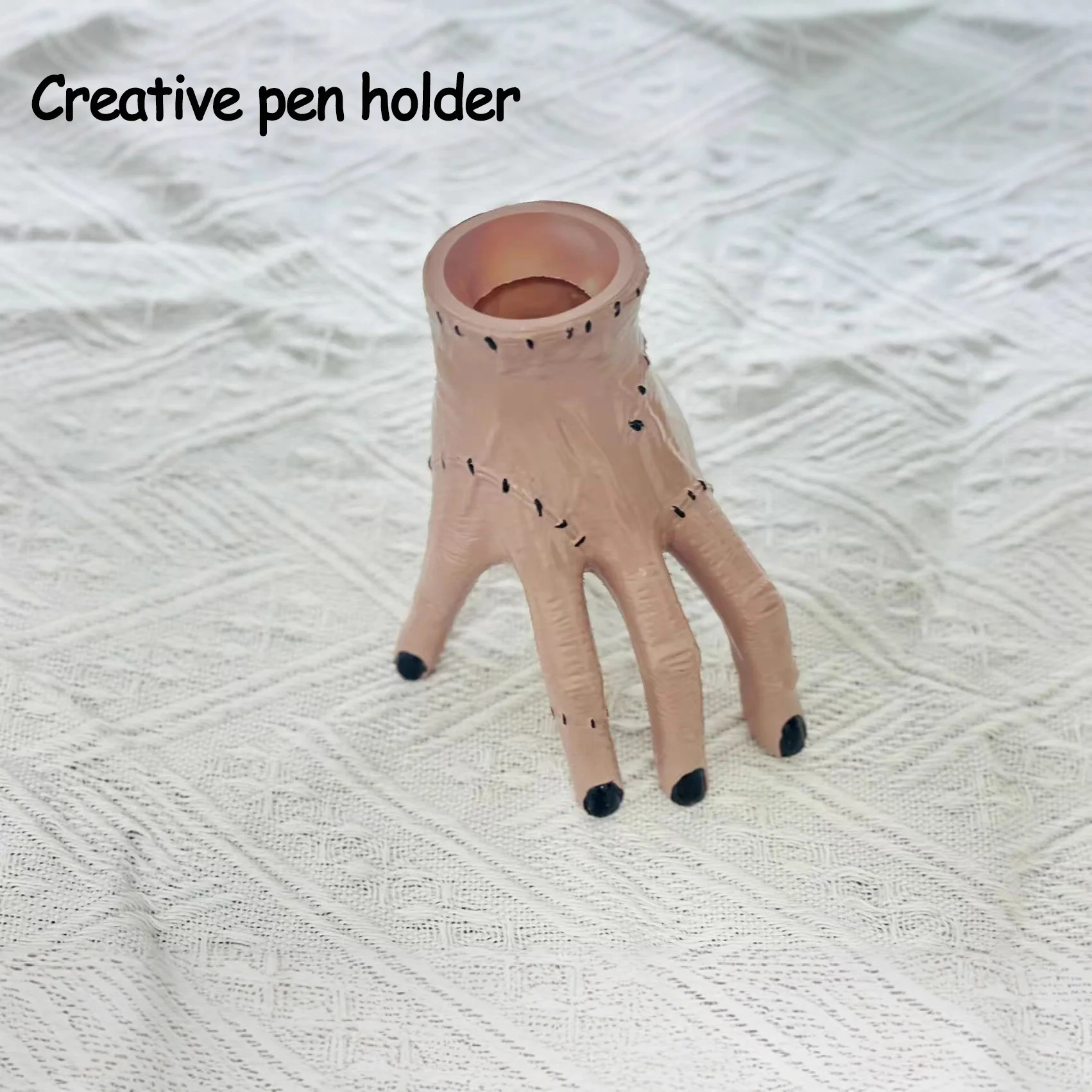 Portapenne Portapenne a forma di mano Portapenne fantasma Portapenne a forma di pneumatico Portapenne umano rosso Portapenne portatile ed elegante