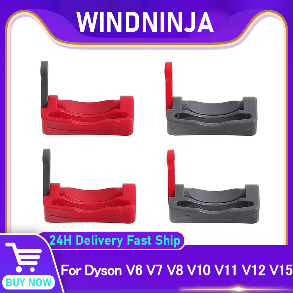 Bloqueo de gatillo para Dyson V6 V7 V8 V10 V11 V12 V15 bloqueo de botón de encendido aspiradora abrazadera de Control de encendido/apagado accesorios de interruptor de encendido