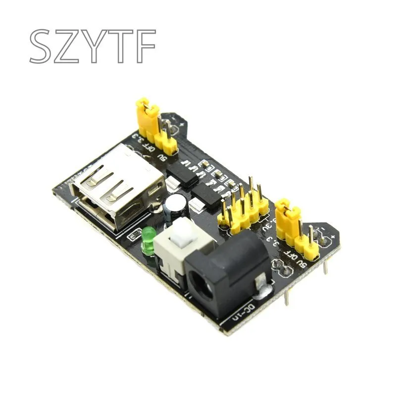 1 Chiếc MB102 Bo Mạch Module Nguồn 3.3V 5V Solderless Bánh Mì Ban Tự Làm Cho Arduino