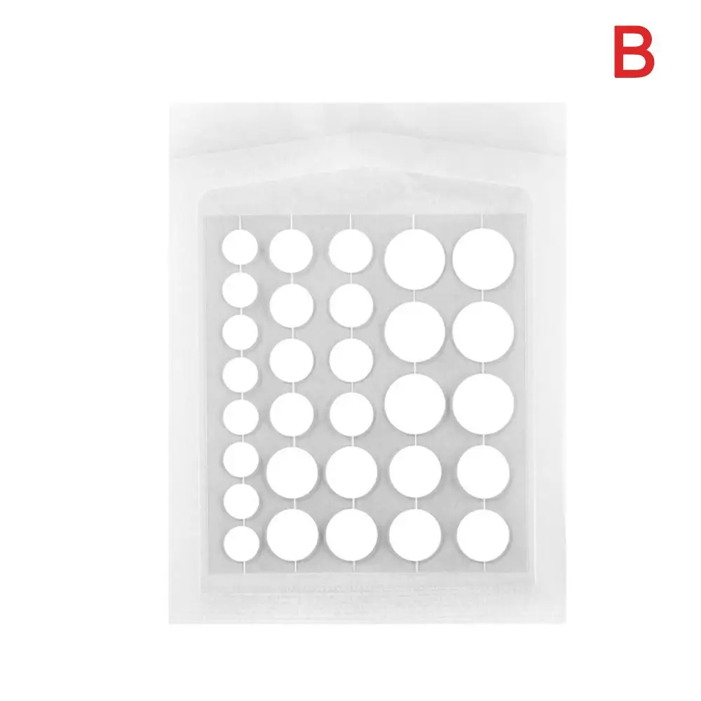 30pcs Acne Pimple Patches Invisible Removal Pimple Anti-Acne Hydrocolloid Patches Spots Mark Concealer Waterproof Repair Sticker
