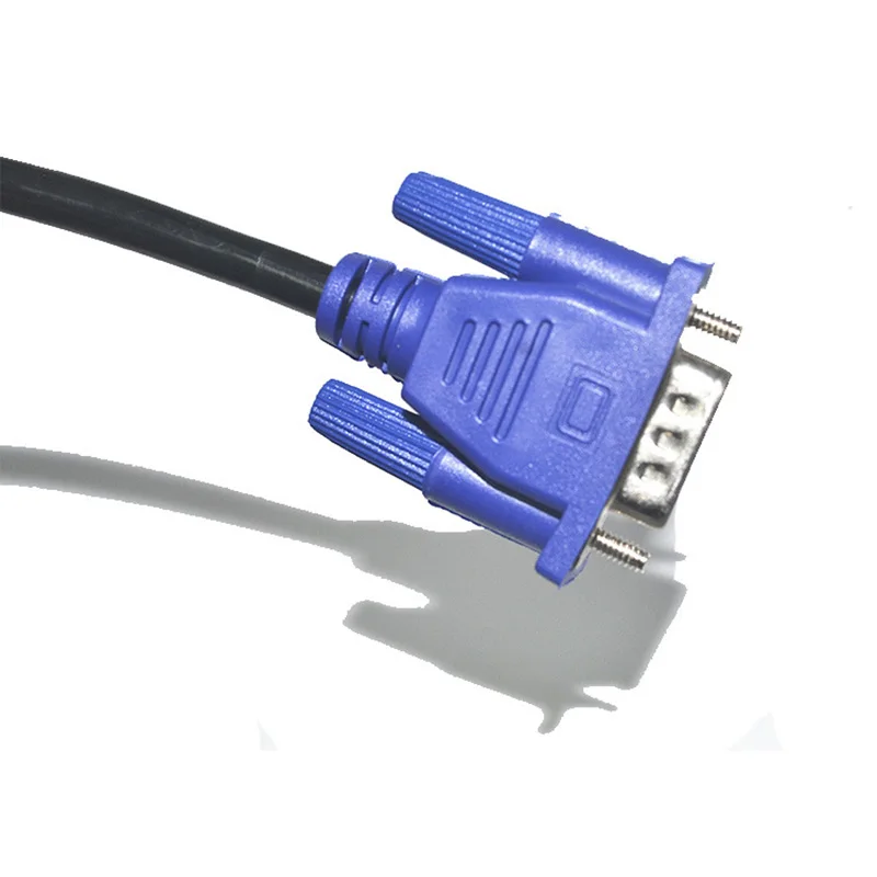 Vga 4 5 kabel männlich zu männlich high-definition computer projektor monitor video datenkabel mit magnet ring