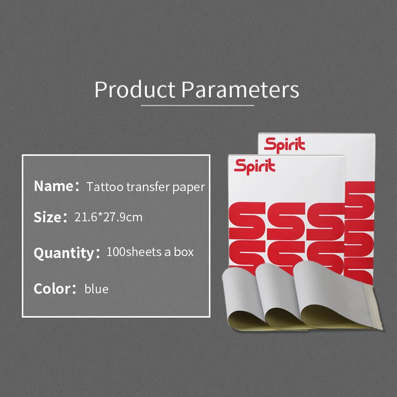 DMTATTOO 100 sztuk papier transferowy do tatuażu duch format A4 darmowa ręczna kopiarka termiczna papier do szablonów dla tatuaży