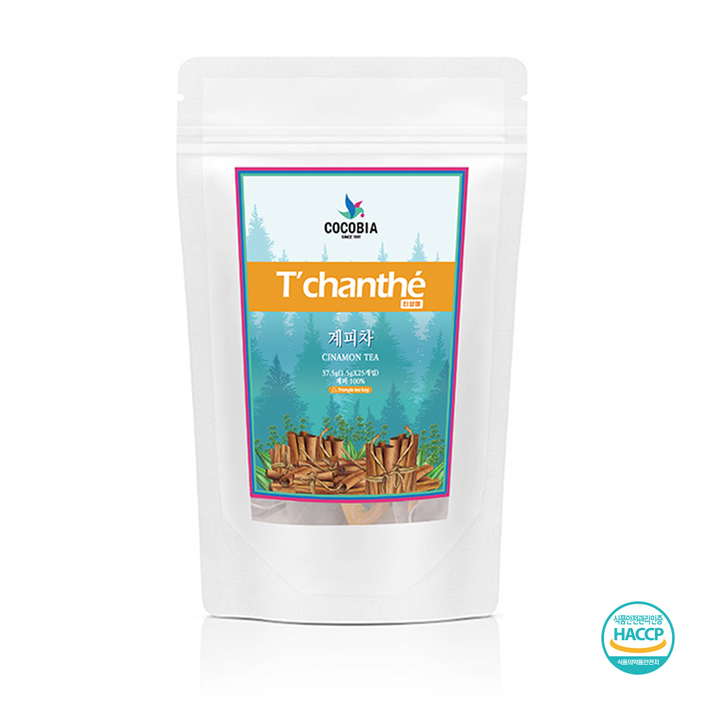 티샹떼 전통차 계피차 25티백 1.5g 삼각티백