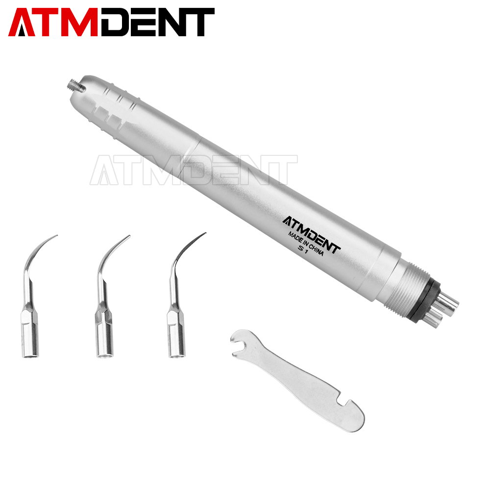 歯科用超音波エアスケーラー,ハンドピース,3チップ,歯のホワイトニング,クリーナー,2穴,4穴