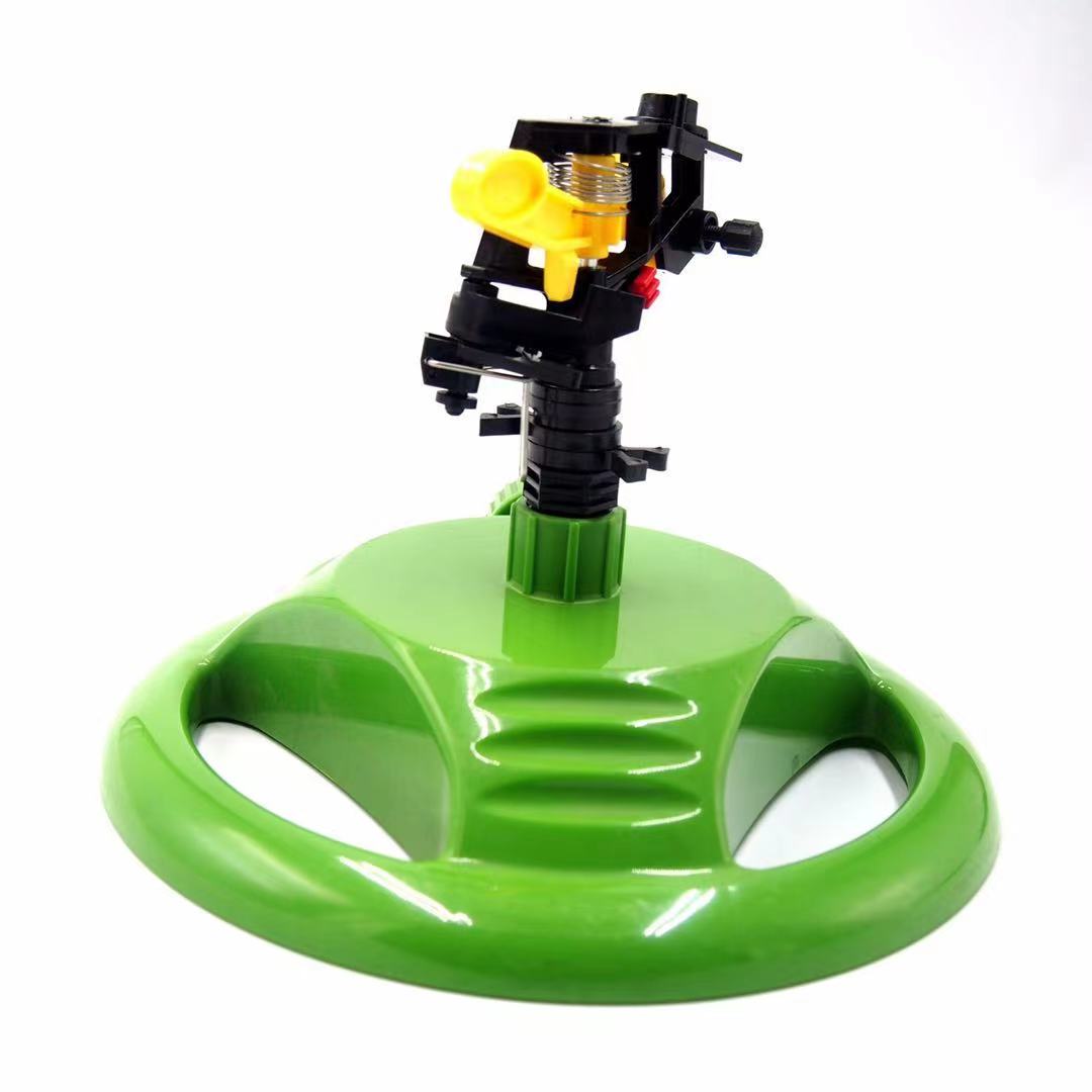 Sprinkser rotativo su base a impulsi-giallo