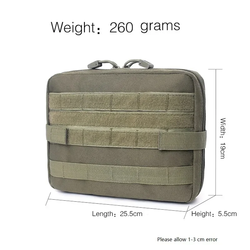 Molle 파우치 백, 의료 EMT 전술 야외 비상 팩, 캠핑 사냥 액세서리, 유틸리티 멀티 툴 키트, EDC 백