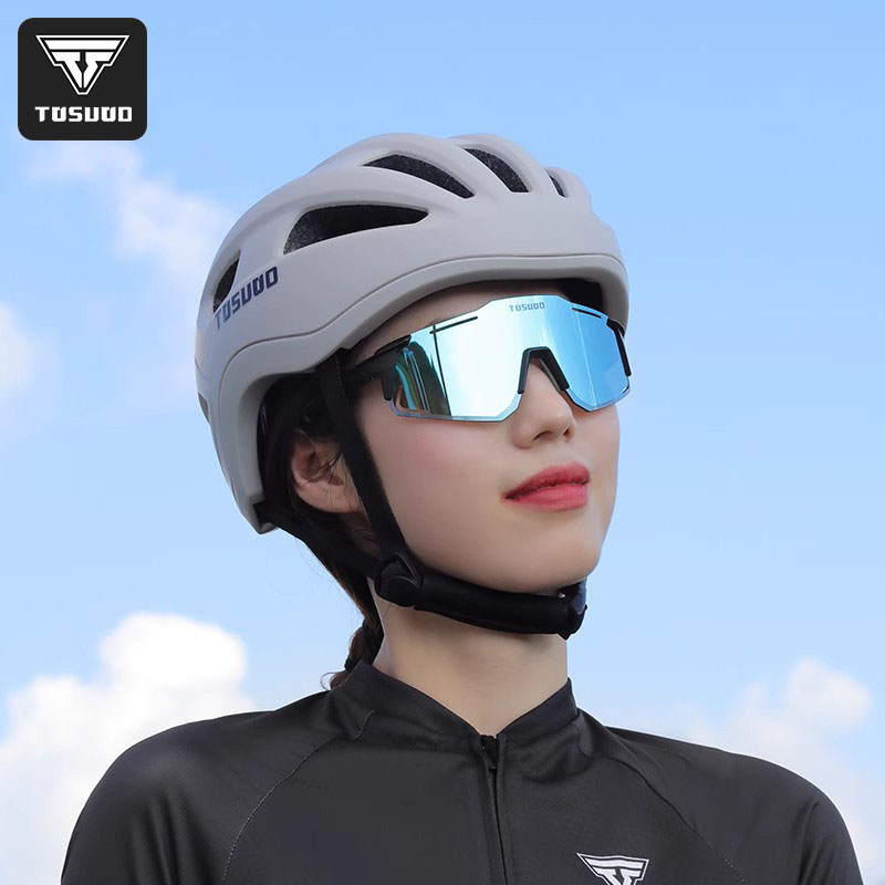 Tosuod-カラフルなチェンジゴーグル,反射,防塵,サイクリング機器,クール,アウトドアスポーツ,自転車