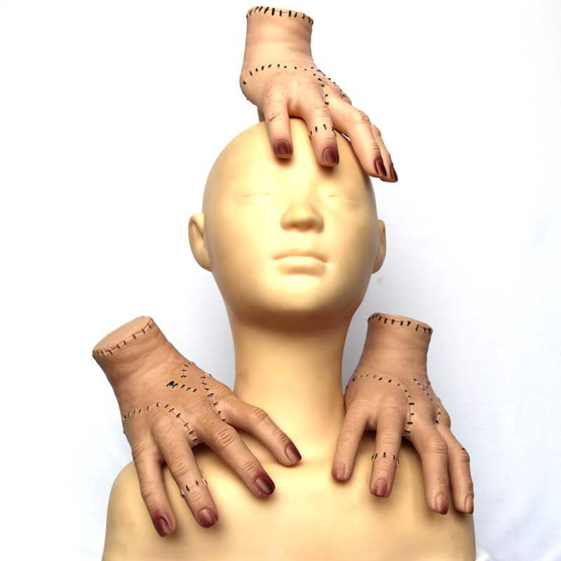 Семья Аддамс, фигурка из ПВХ, орнамент, сломанные руки, настольная ремесленная фигурка, ужас, украшение для Хэллоуина, реквизит