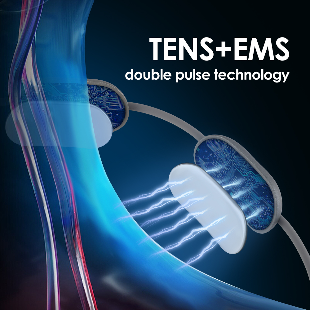 สมาร์ทแขวนคอคอไหล่กระดูกสันหลังส่วนคอนวดประคบร้อนคอ Artifact ขุดลอกกระดูกสันหลังคอ Protector