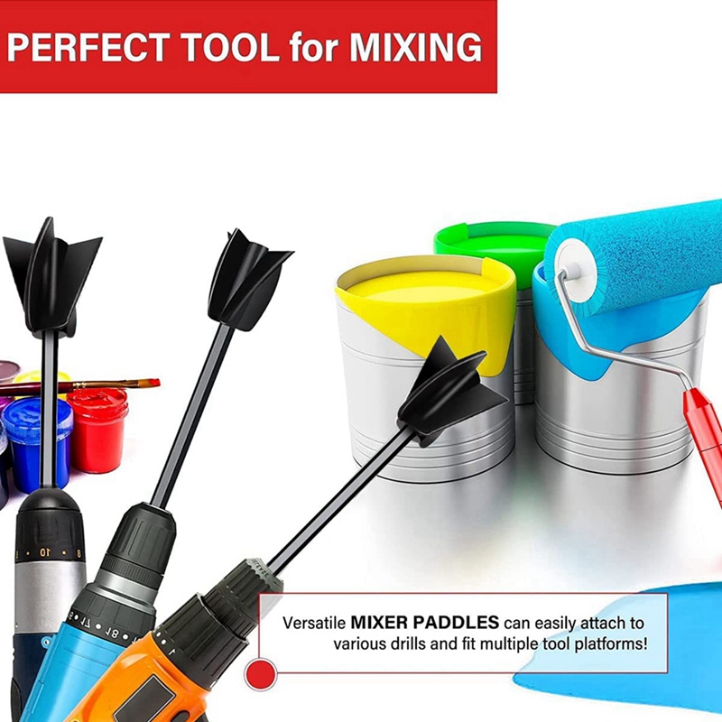 8 Chiếc Nhựa Phối Epoxy Cho Mạnh Trộn Có Thể Tái Sử Dụng Đa Năng Epoxy Cho Khoan Cho Epoxy Và Trộn Sơn Mũi Khoan