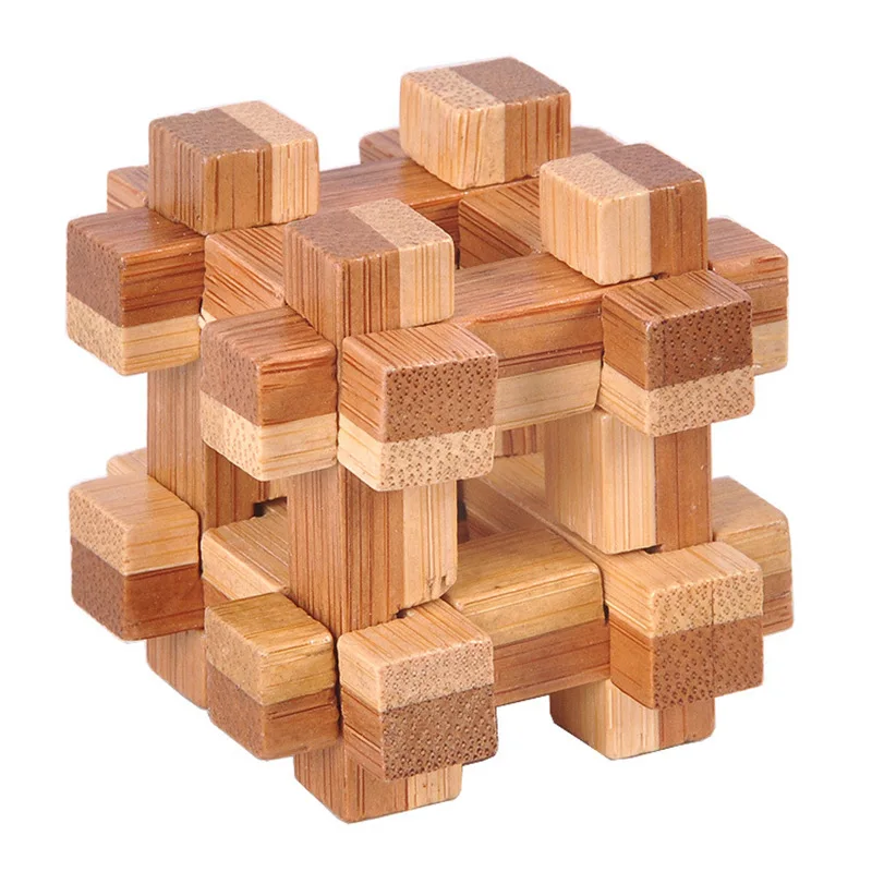 11 Loại 4.5 Cm Trí Não IQ Teaser Khổng Minh Khóa 3D Gỗ Lồng Vào Nhau Burr Ghép Hình Trò Chơi Đồ Chơi Dành Cho Người Lớn Trẻ Em bán Buôn
