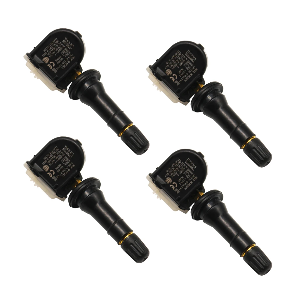 4PCS 13516165 TPMS Tire Pressure Sensor FOR 2019-2025 Cadillac XT6 XT4 XT5 Cruze Traverse 433MHz TPMS SENSOR 13598773 13540602