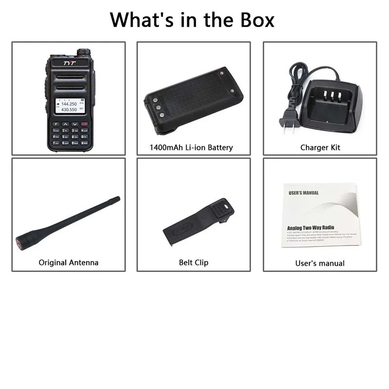 Tyt walkie talkie TH-UV88 vhf/uhf 5-watt tragbares Funkgerät fm Langstrecken-Walkie-Talkie-Amateur-Analog-Transceiver