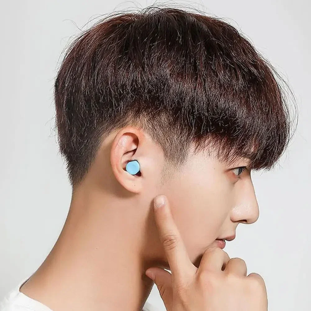 กันเสียง Sleeping ปลั๊กอุดหูปลั๊กอุดหูสําหรับ Sleep พิเศษ Mute Soft Slow Rebound นักเรียน Anti-Noise Protection Anti Ronco ปลั๊กอุดหู