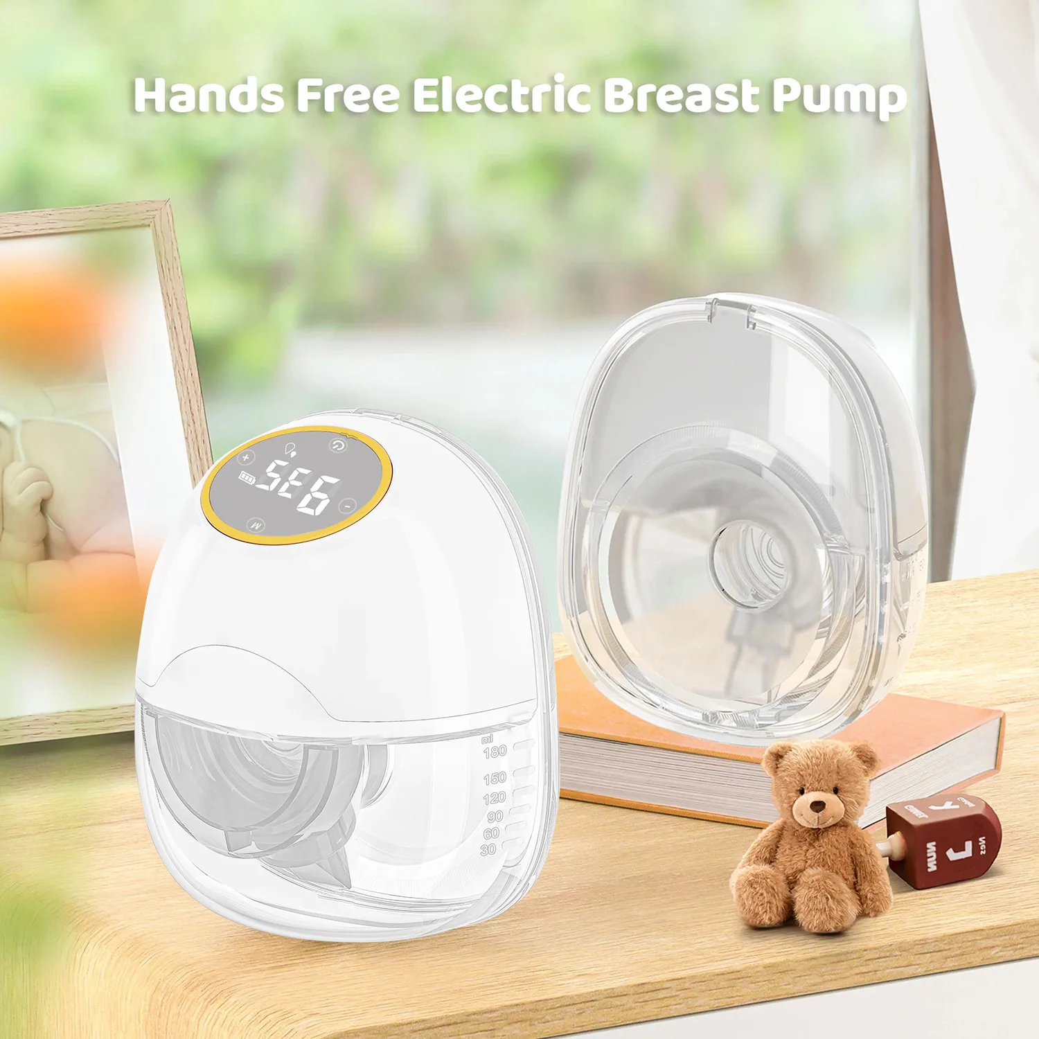 Tire-lait électrique portable intelligent, collecteur de lait confortable avec affichage LED, 3 Modes