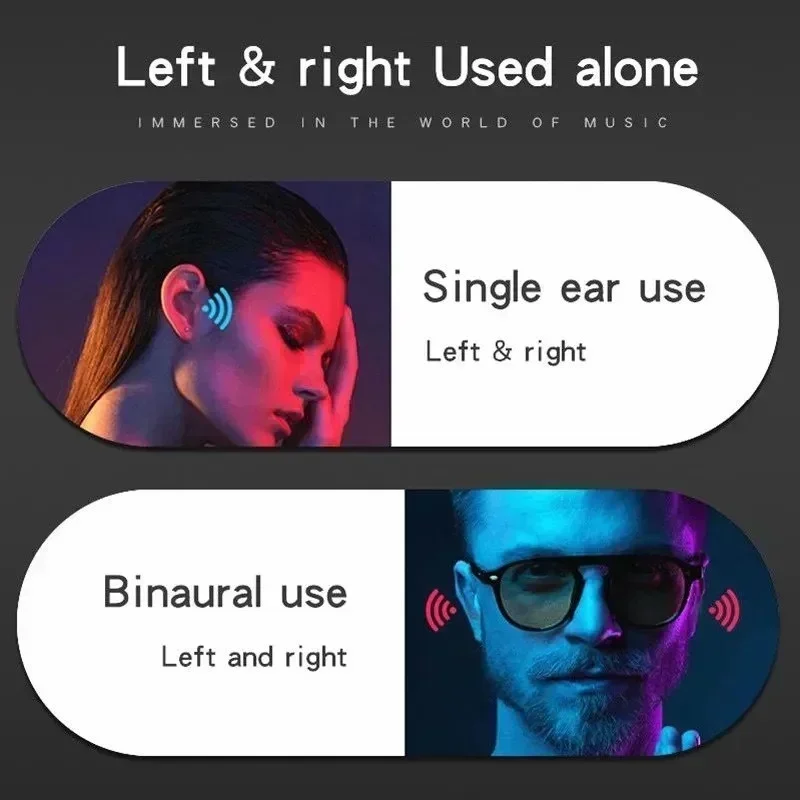 Nuevo Original T75 conducción ósea auriculares inalámbricos Bluetooth 5,3 auriculares deportivos calidad de sonido HiFi auriculares TWS impermeables