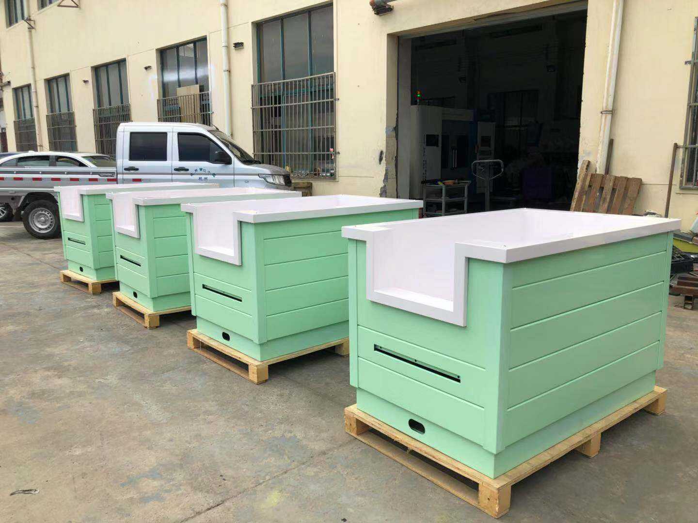 Dog pet washing station bathtub plastic grooming bath spa