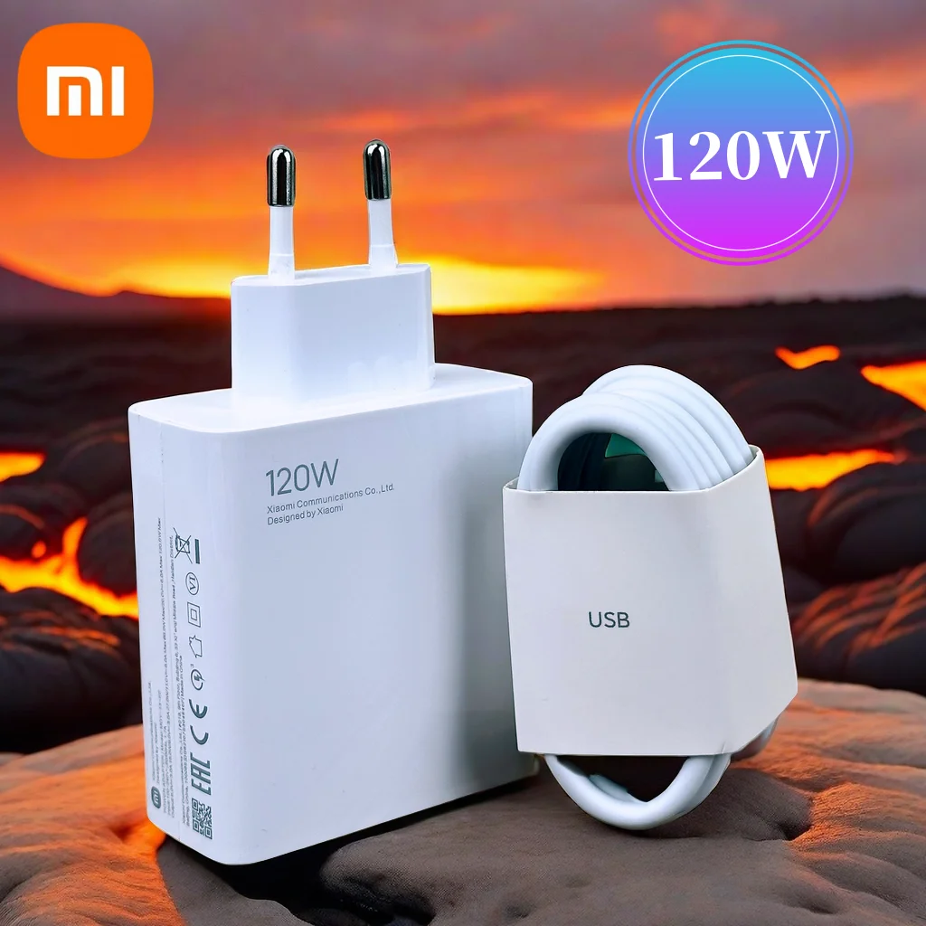 Оригинальное зарядное устройство Xiaomi 120 Вт, быстрая зарядка, адаптер питания Hypercharge для телефона MI 14 Ultra 13T Pro 12S 13 Redmi K70 K60