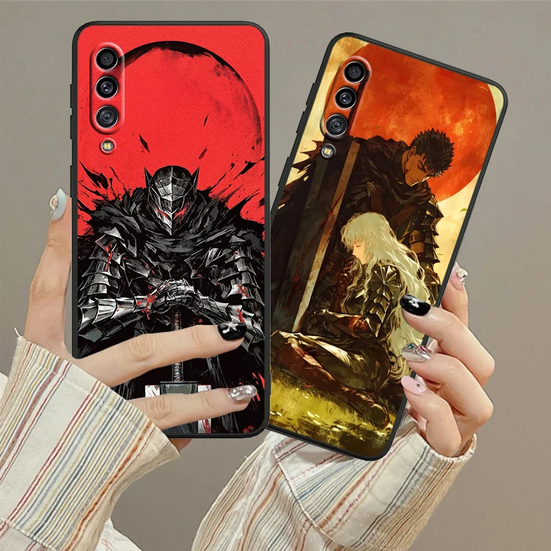 Casing HP legenda angin, pelindung ponsel belakang hitam untuk Samsung A53 A52 A33 A32 A51 A71 A21S A13 A73 A50 A22 A23 A03 A72 A54 A12 5G