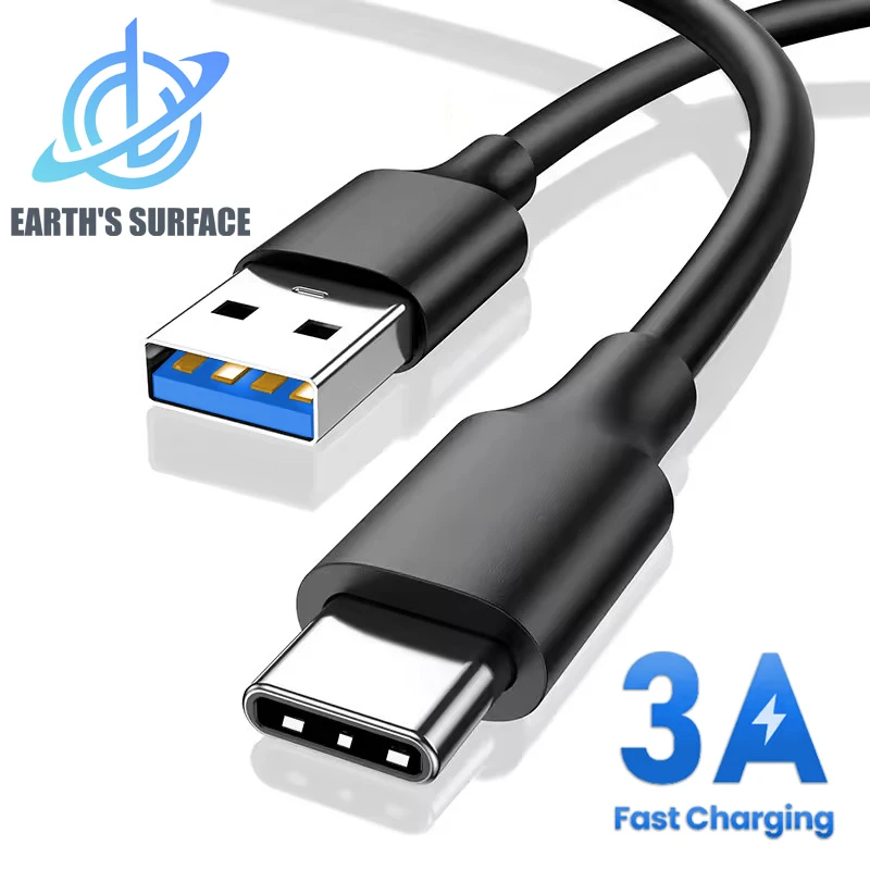 Kabel USB typu C USB 3.0 do USB C Kabel do szybkiego ładowania Przewód do transferu danych Dysk twardy SSD Kabel USB 3.2 10 Gb/s 60 W dla Xiaomi Samsung S21