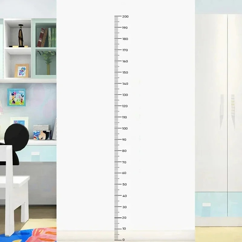 1PC Height Sticker 0-200cm Sticker, Living Room Bedroom, Dormitory Wall Waterproof Self-adhesive Height