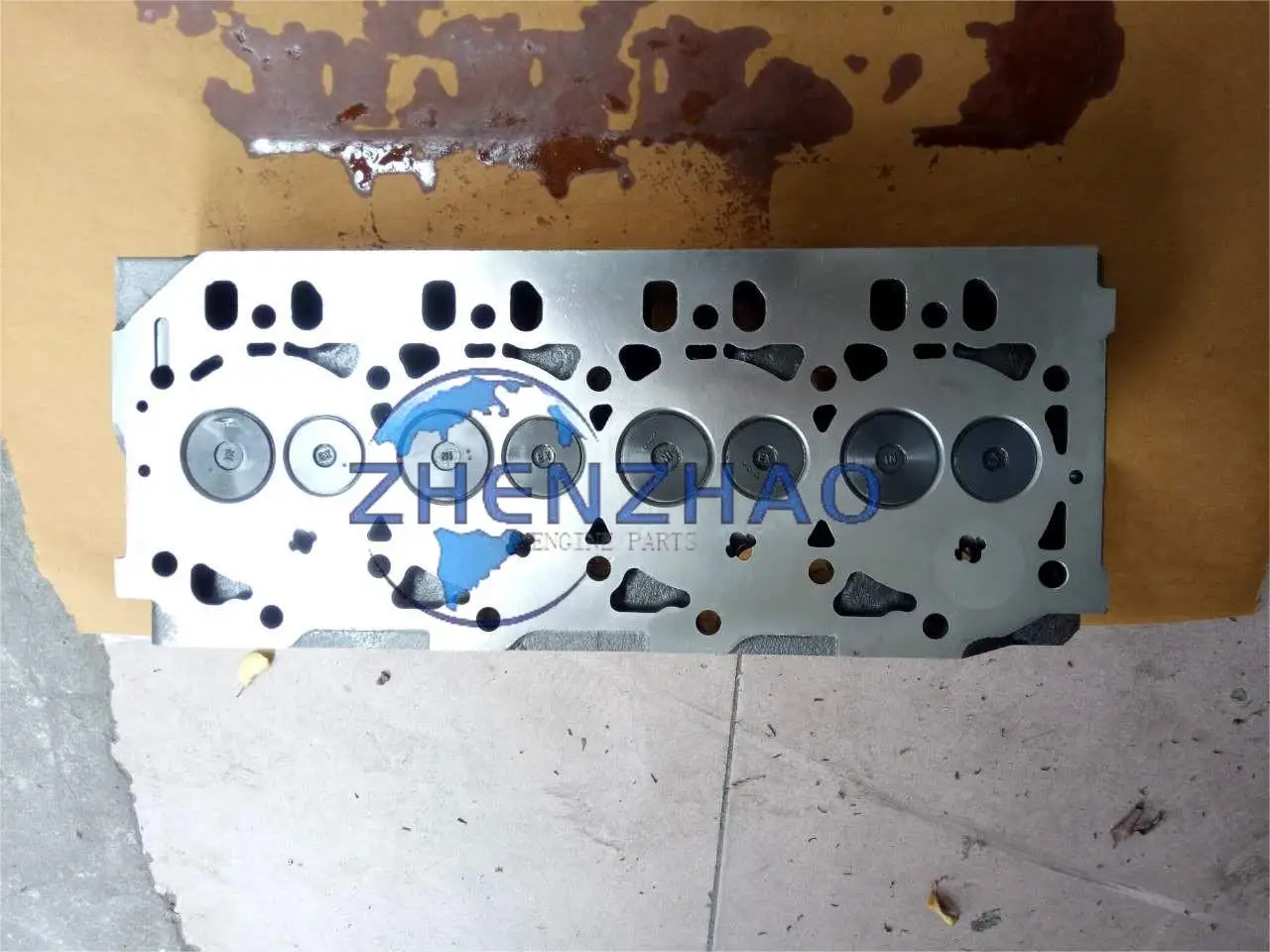 Cabeça de cilindro 4tne98 de alta qualidade 4tne98 4tne94 conjunto de cabeça de cilindro com válvulas para yanmar