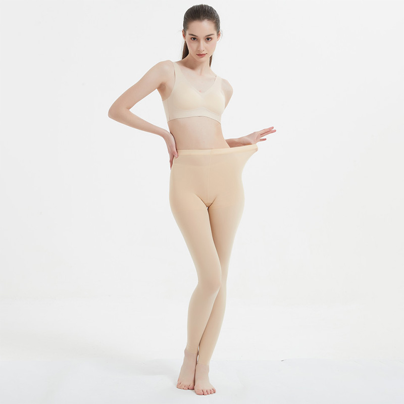 Mallas de seda de hielo sin costuras para mujer, pantalones de verano de talla grande a media cintura con parte inferior elástica, pantalones ajustados de Fitness ultrafinos