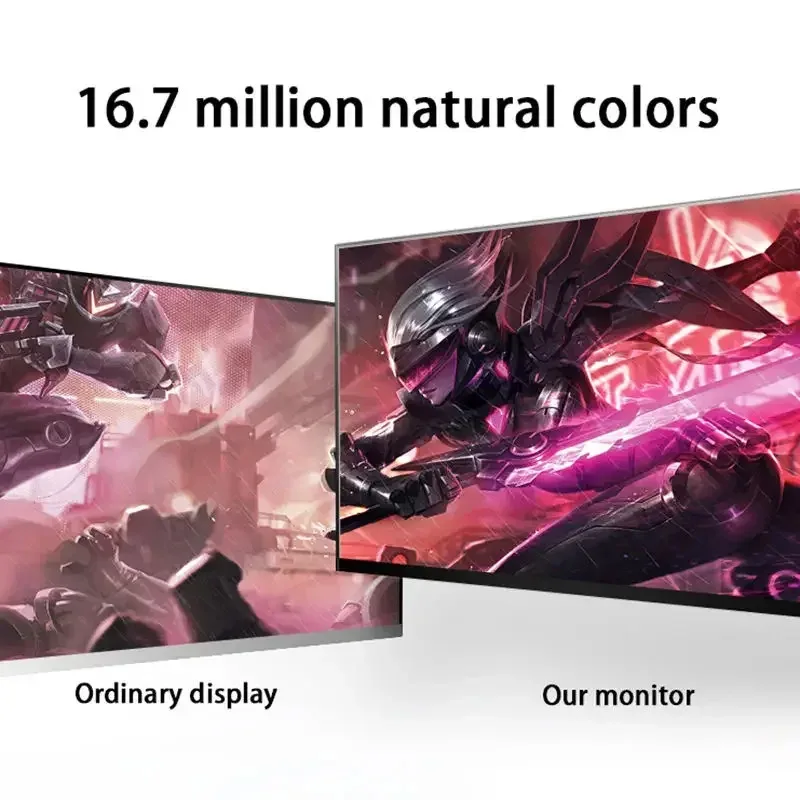 24 27 Inch Pc Led Gamer Display Monitor Computer Desktop Gaming 2k 4k Lcd Monitor