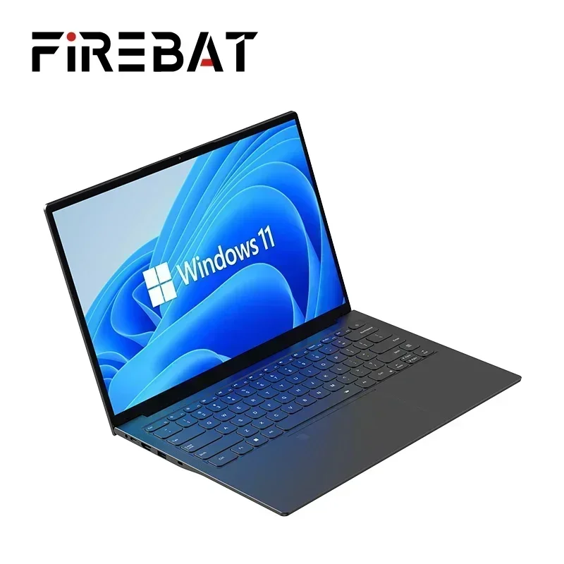 Firebat-ラップトップ,超薄型,100% srgb,ddr4,16 gb ram,1テラバイト,1920x1200,a16,intel n100,n5095