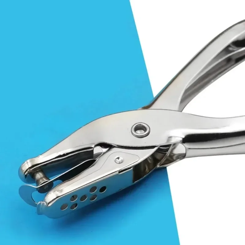 Single Hole Puncher โลหะ 3 มม./6 มม.เส้นผ่านศูนย์กลางรู Punch คีมมือกระดาษ Scrapbooking Punches