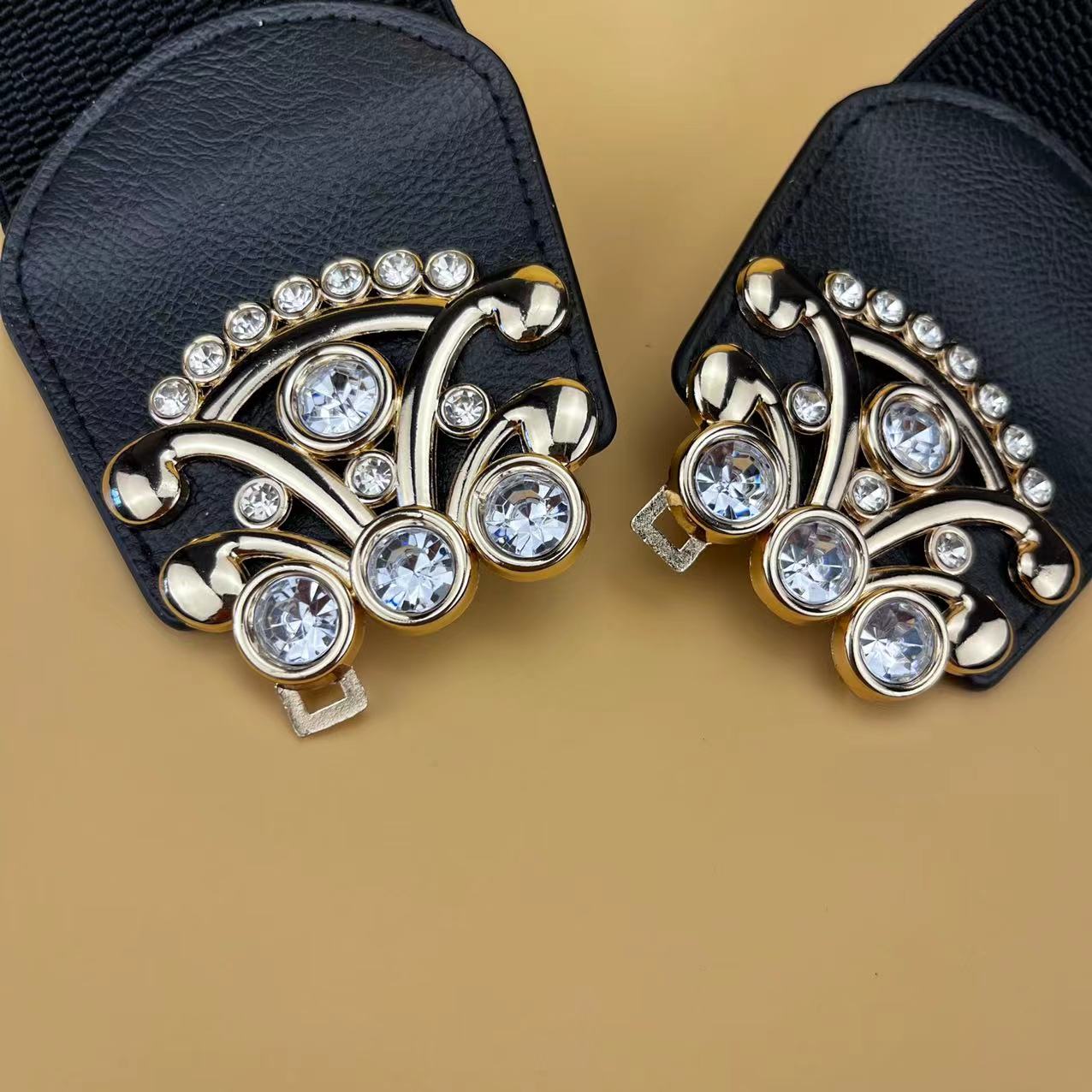 Cinturón ancho elástico para mujer, vestido de moda para mujer, cinturones elásticos gruesos de talla grande