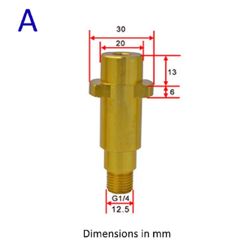 Kim Loại Adapter Đầu Phun Tạo Bọt Xốp Máy Phát Súng Đạn Xốp Cao Áp Xà Phòng Sữa Rửa Mặt Foamer Cho Kính Cường Lực Galaxy J5 Prime Hiệu Nillkin Karcher Huter Đồng Hồ Đo Máy Phun Áp Lực Lavor