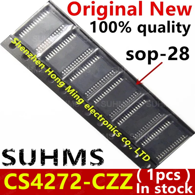 (1 stuk) 100% Nieuwe CS4272-CZZR CS4272-CZZ CS4272-C 4272-CZZ CS4272 sop28