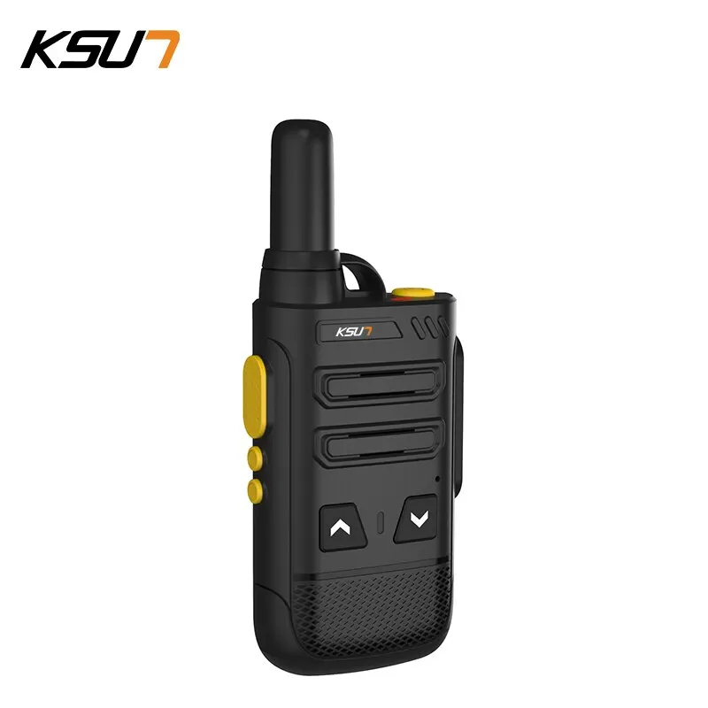 KSUT Rechargeable Walkie Talkie Small Size Transmitter Uhf Wireless Set 16 Channel Kids Mini Walkie Talkies Two Way Radio 2022SL