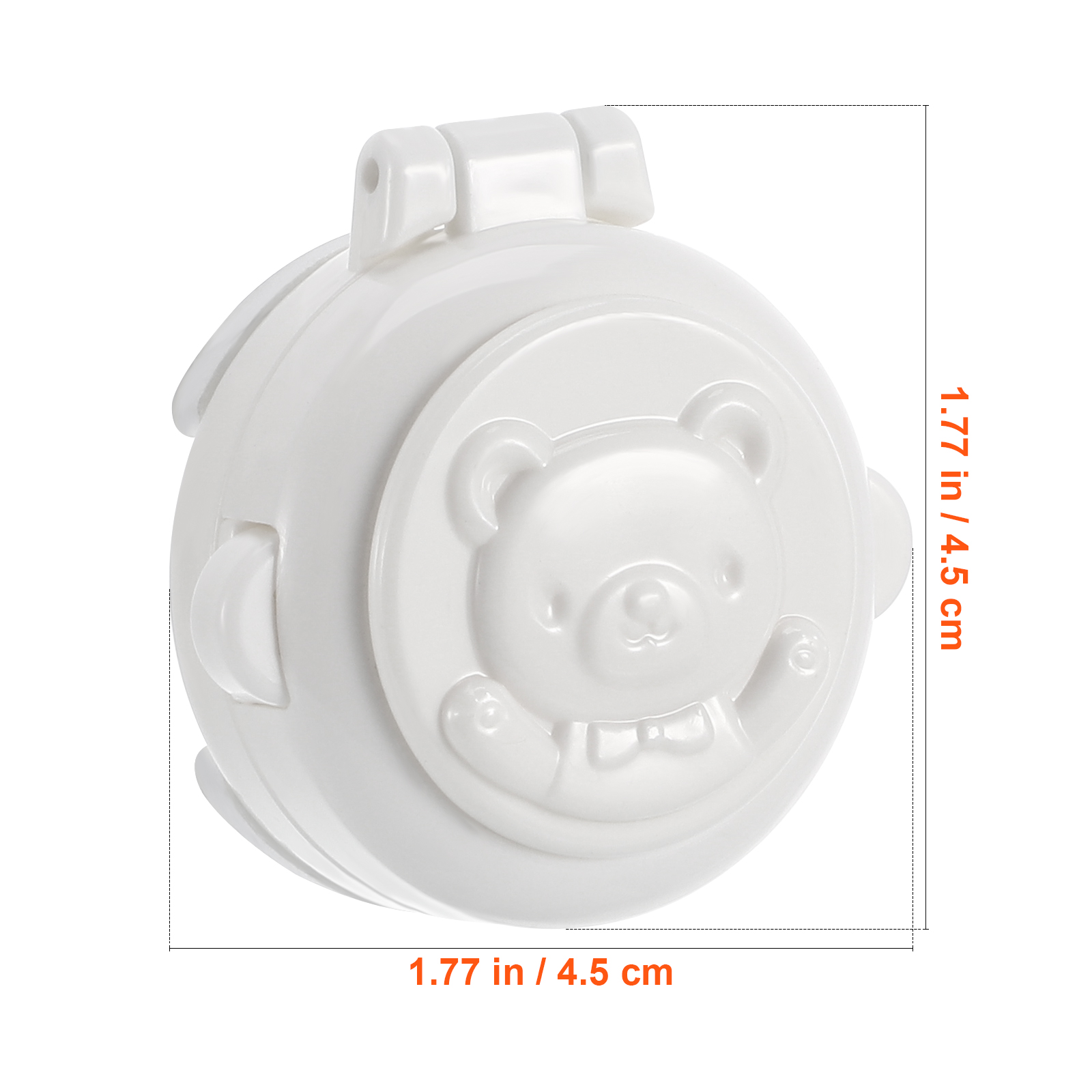 4 Stück Schutzkappe Waschmaschine Kinder sicherer Geräte knopf Sicherheits schloss Trockner Baby Sicherheits schutzhülle