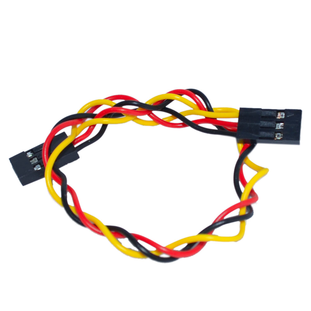 10pcs 3pin F-F dupont line kabel 2,54 long20cm für arduino bread board diy