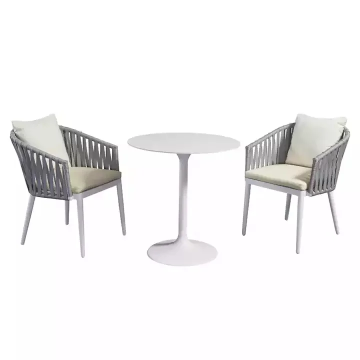 Garden Patio Bar Small Bistro Chair Coffee Shop Outdoor Furniture Terrace Dinning Table Chair Set