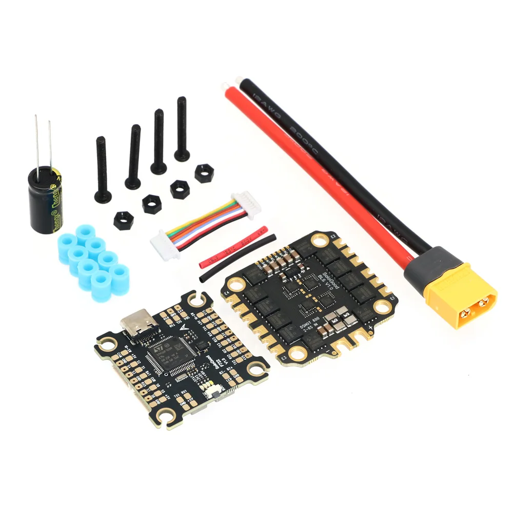 SoloGood F722 Flight Controller & BLHELI_S 60A 4in1 ESC F722 60A Stapel für FPV Drohnen Teile