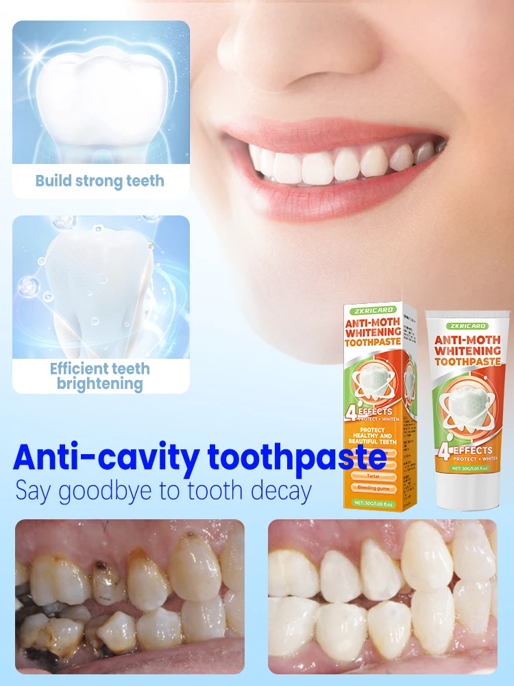 Repair tooth decay and whiten toothpaste
