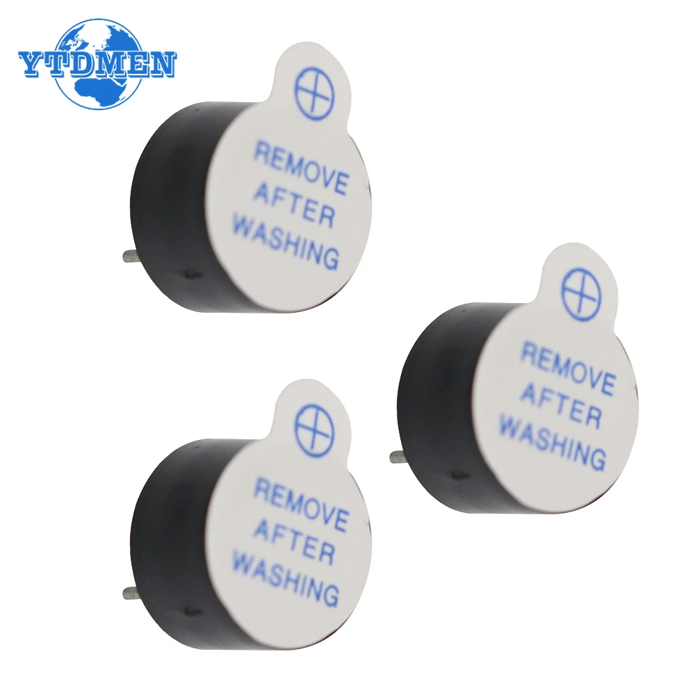 10PCS Mini Active Buzzer 3V 5V 12V 9*5.5 มม.12*9.5 มม.แม่เหล็กยาวต่อเนื่อง Beep TONE เสียงลําโพง