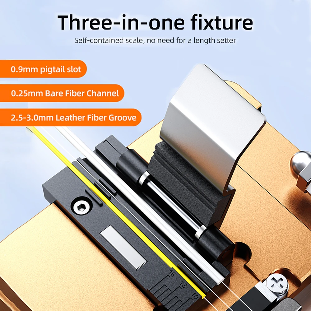 Natalink Fiber Optic Cleaver Light Optical Fiber Fusion Splicer Schneidmesser Hochpräziser FTTH Fiber Cold Connection Cutter