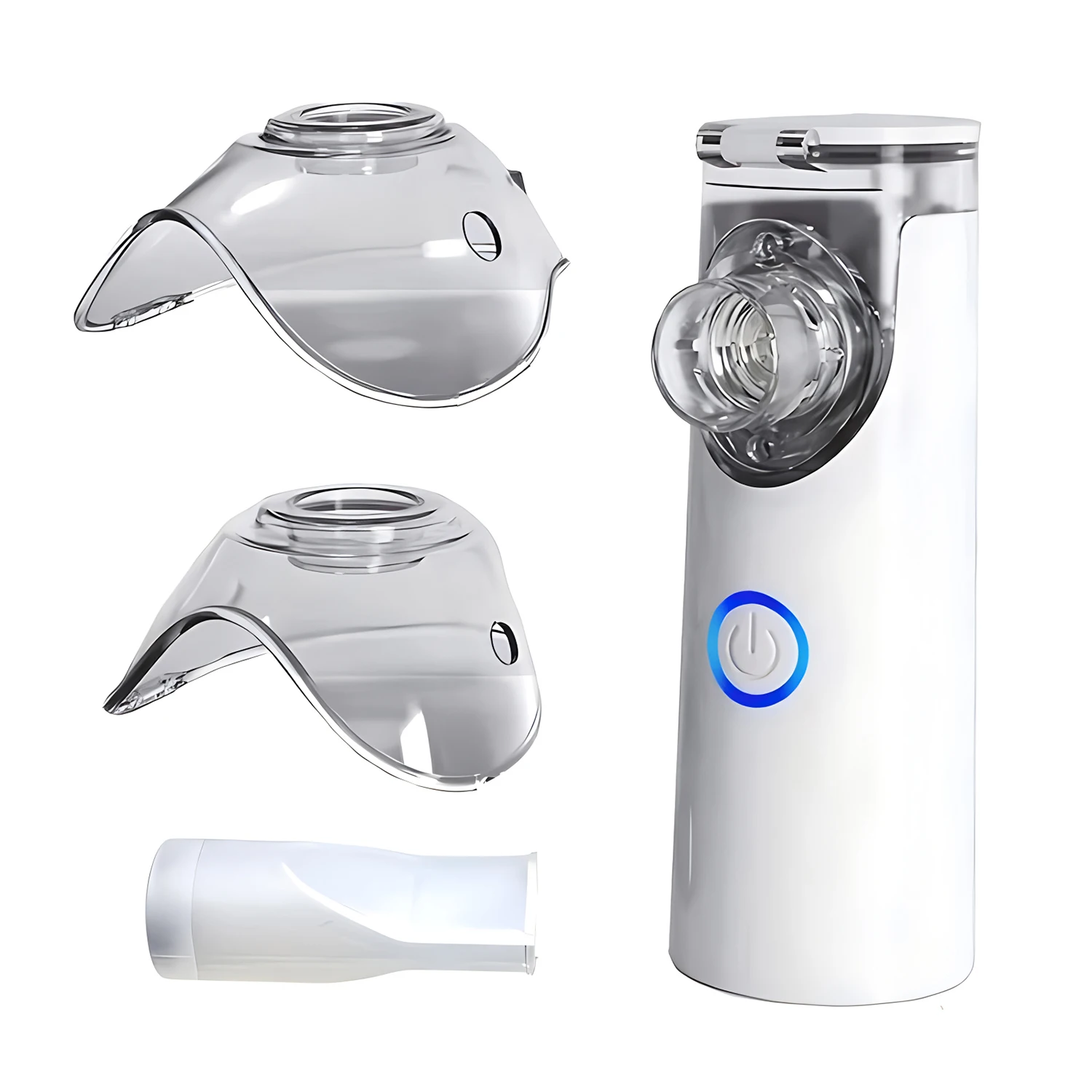 เครื่อง Nebulizer แบบพกพาสําหรับผู้ใหญ่และเด็ก,Nebulizer ของ Cool Mist,Ultrasonic Mesh Nebulizer สําหรับปัญหาการหายใจ