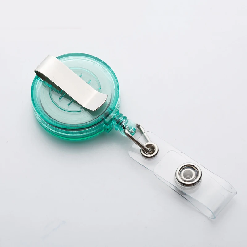 Plastic ID Tag Name Badge Holder Working Permit Case for Staff Employee's Work Card Sleeve Protector