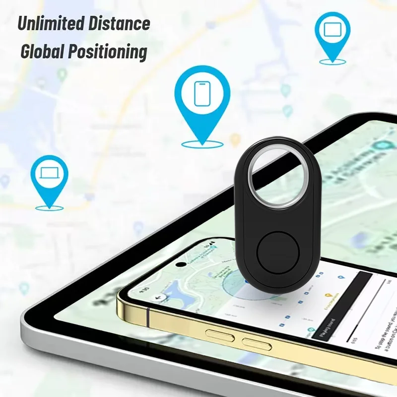 GPS-Tracker für Android-Geräte, Tag, funktioniert mit Google's Find Hub, App, Schlüsselfinder, Haustier-Smart-Tag für Samsung Pixel-Handys