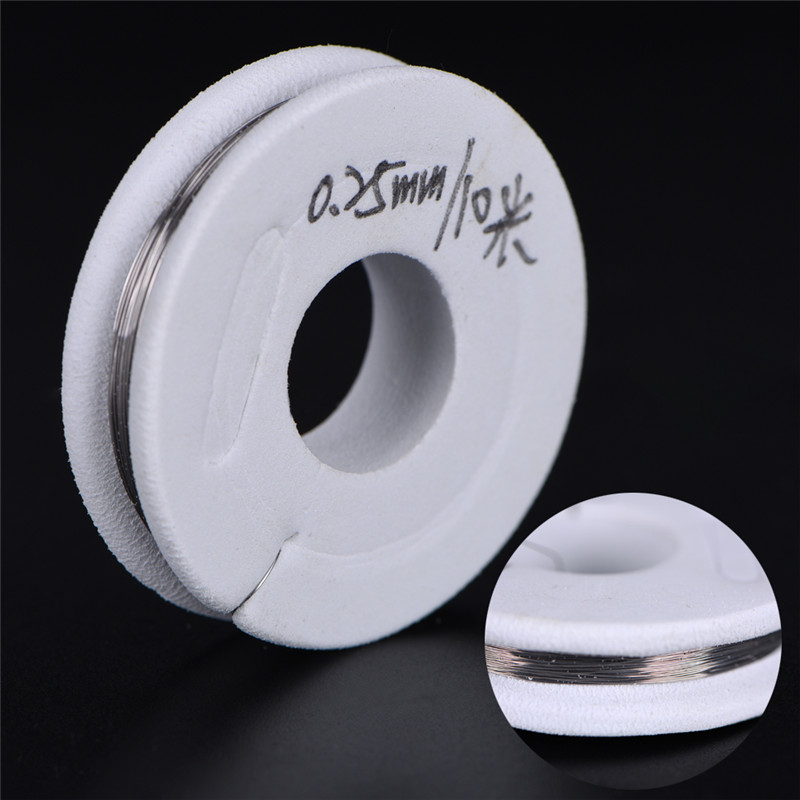 1 Stück/10Meter Nichrom draht durchmesser 0,15mm-0,3mm Heizdraht Widerstands draht legierung Heizgarn